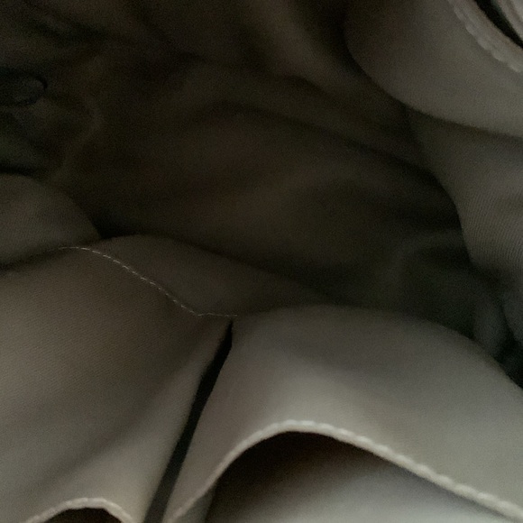 American leather beige color real leather bag two front pockets beautiful - Picture 8 of 8